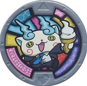 Yo-kai Watch Business Komasan Convertible Figure Medal